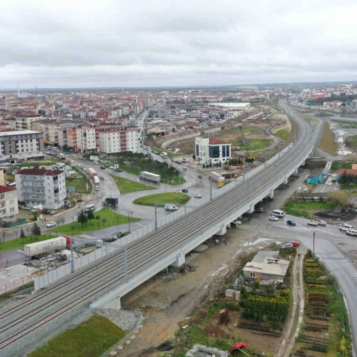 Halkalı-Kapıkule Hızlı Tren Hattı'nda Çerkezköy-Kapıkule Kesimi 9 Ekim'de Açılıyor