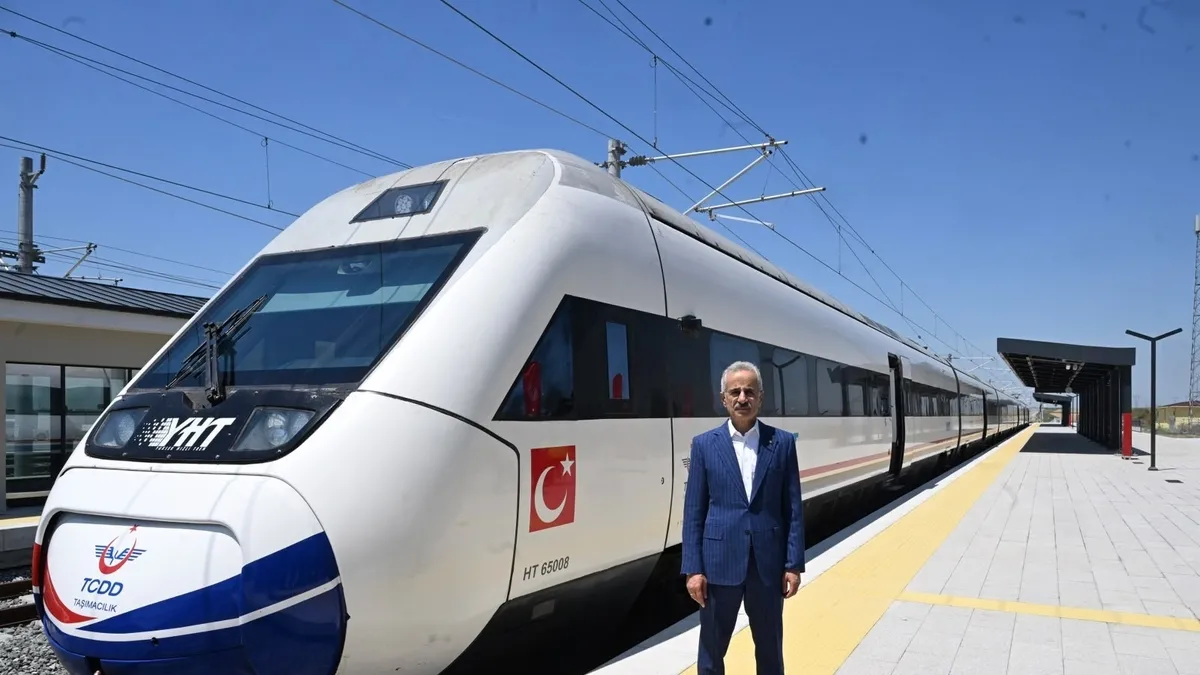 Halkalı-Kapıkule Hızlı Treni ile Seyahat 1,5 Saate Düşecek