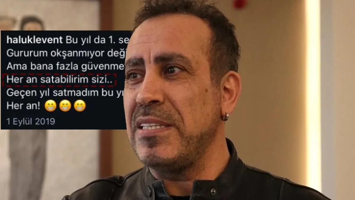 Haluk Levent'in 'Her an satabilirim sizi' sözleri yeniden gündemde