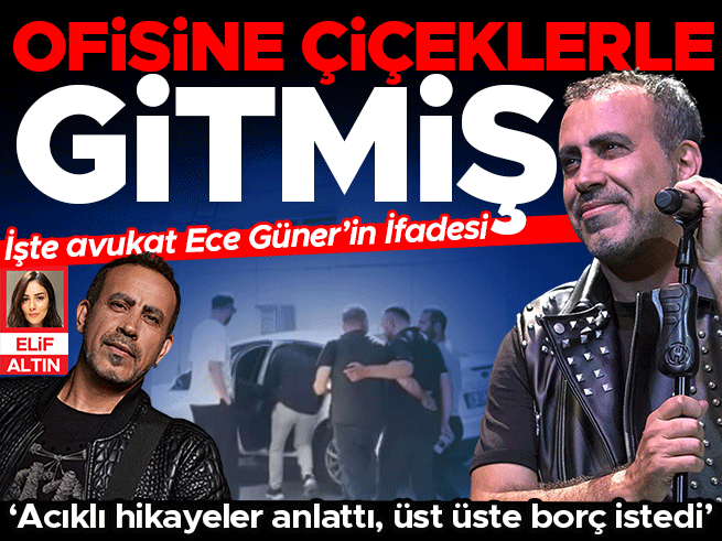 Haluk Levent Ofisine Çiçeklerle Gitmiş: Gözaltına Alınan Avukat Ece Güner'in İfadesi Ortaya Çıktı