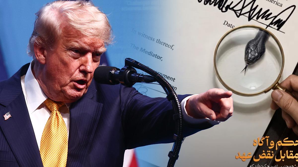 Hamaney'e yakın medyadan Trump'a yılan göndermesi