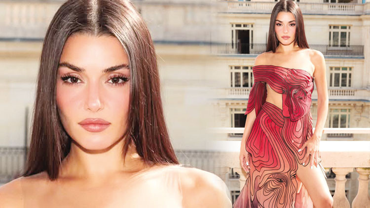 Hande Erçel Paris'te Haute Couture Rüzgarı Estirdi