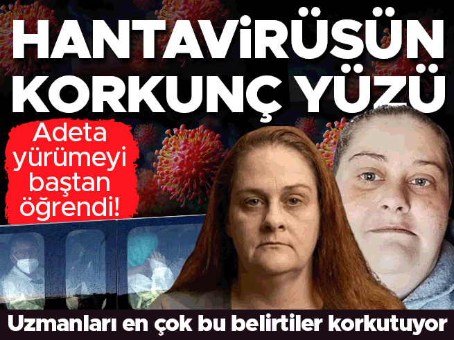 Hantavirüsün korkunç yüzü: Adeta yürümeyi baştan öğrendi