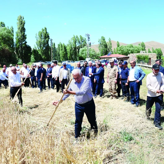 Harman Şenliği'nde Gelenekler Yaşatıldı