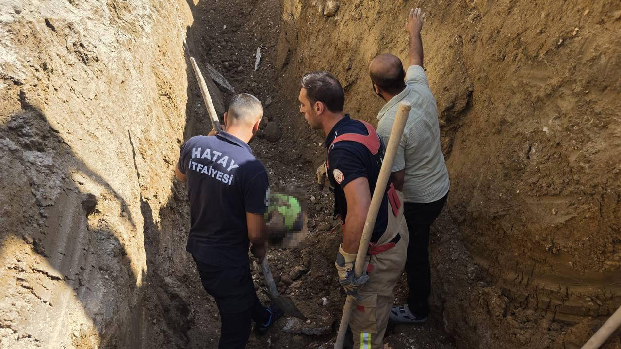 Hatay'da Altyapı Göçüğü: 1 İşçi Hayatını Kaybetti