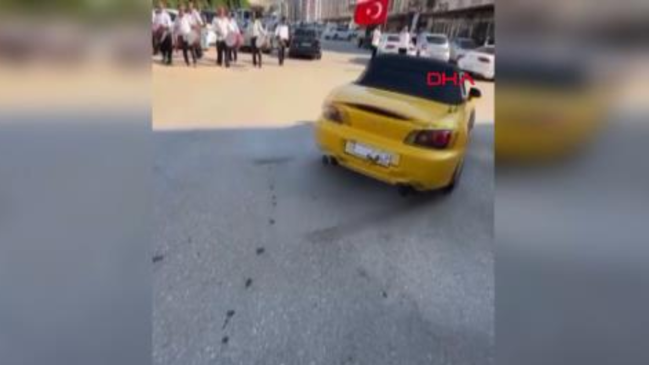 Hatay'da Düğün Driftine 156 Bin Lira Ceza