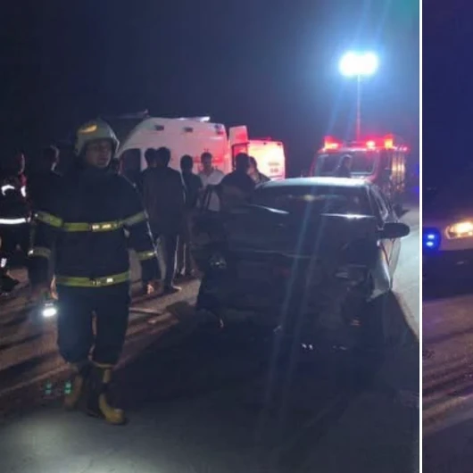 Hatay Kırıkhan'da korkutan kaza: 5 yaralı