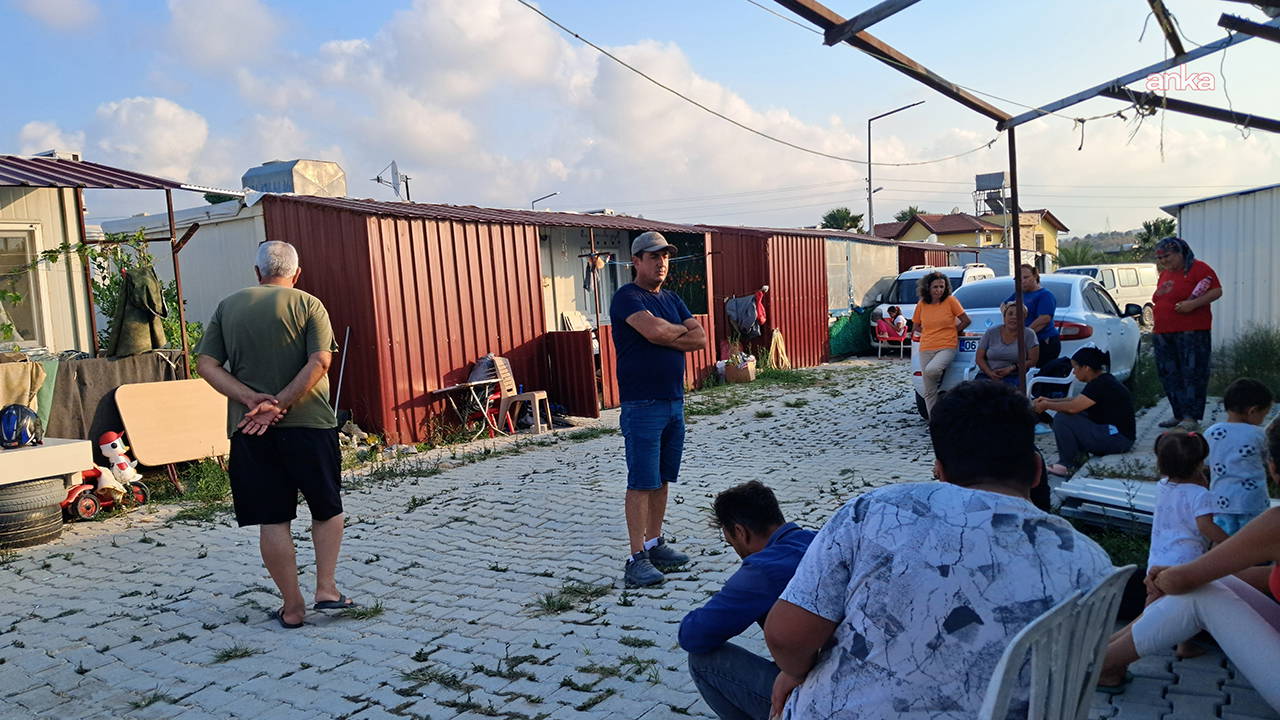 Hatay'da konteyner kent tahliyesi: Depremzedeler 'Nereye gideceğiz?' diyor
