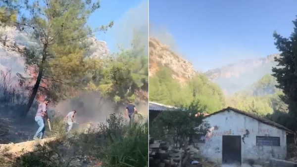 Hatay'da Orman Yangını: Ekipler Seferber Oldu