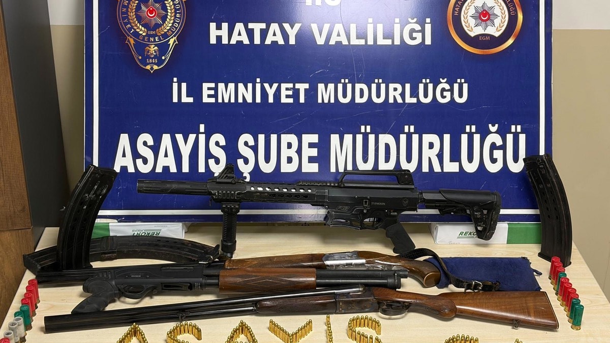 Hatay'da 2 milyon liralık tehdit: Bir tutuklama