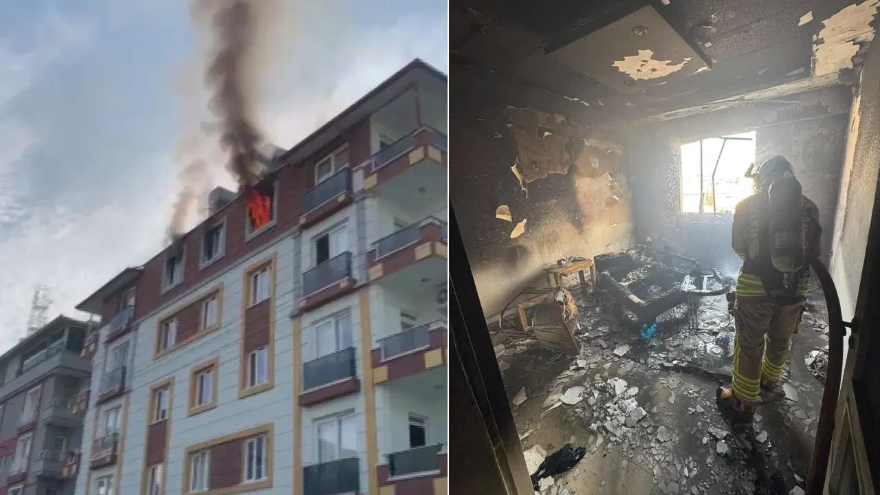 Hatay'da Şarjdaki Telefon Yangına Neden Oldu: 5 Kişilik Aile Son Anda Kurtuldu