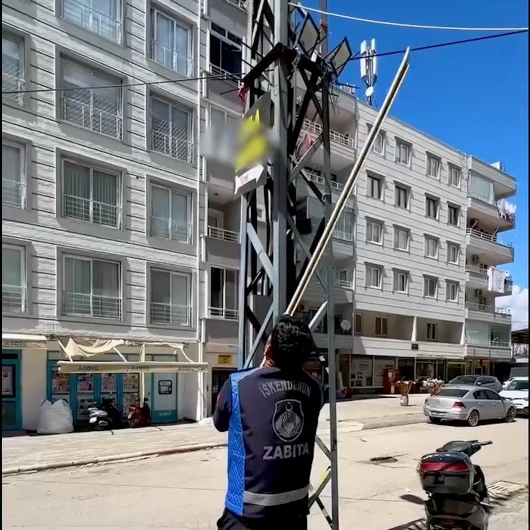 Hatay'da zabıtaya 'Başkan akrabam olur' resti sökmedi