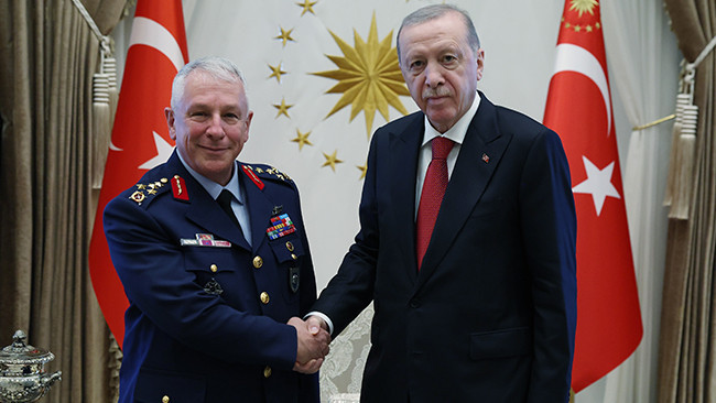 Hava Kuvvetleri Komutanı Kadıoğlu, Erdoğan'a Veda Ziyaretinde Bulundu