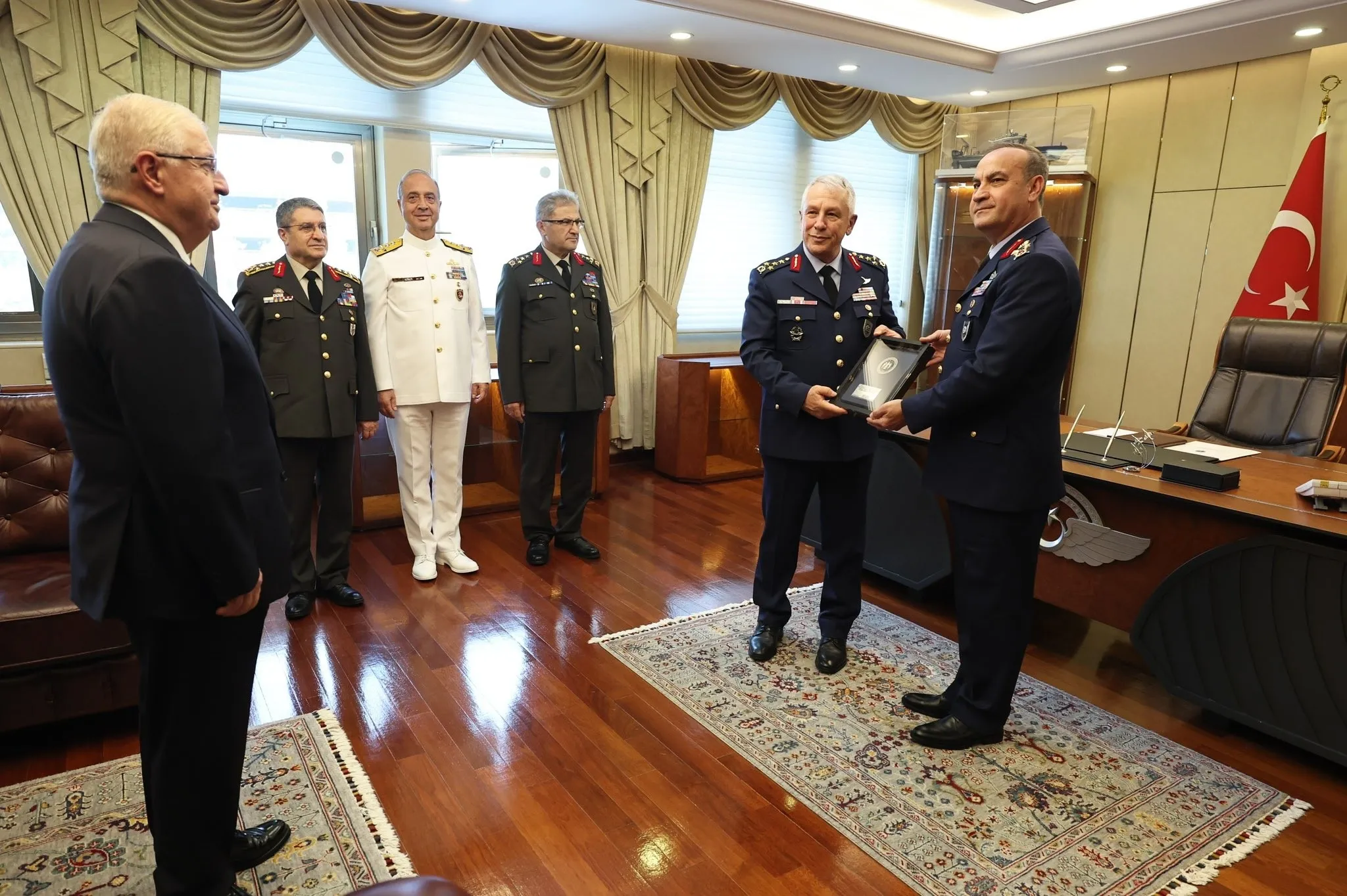 Hava Kuvvetleri Komutanlığı'nda Devir Teslim: Rafet Dalkıran Görevi Devraldı