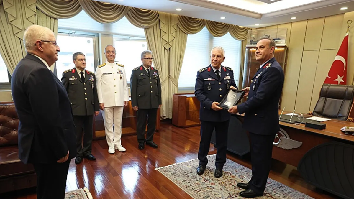 Hava Kuvvetleri Komutanlığı'nda Devir Teslim Töreni