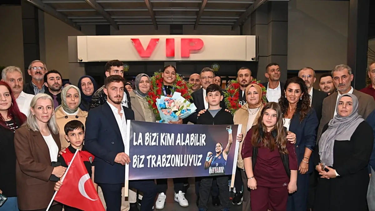 Havvanur Kethüda Trabzon'da Coşkuyla Karşılandı