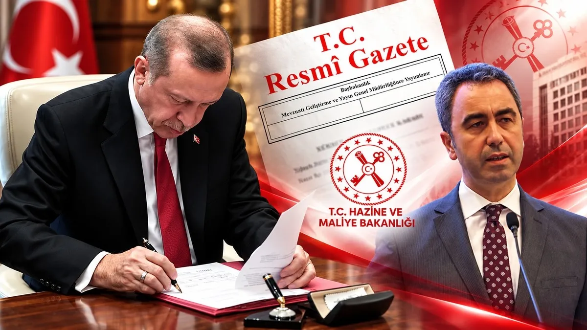Hazine ve Maliye Bakanlığı'nda Üst Düzey Atama: Bekir Bayrakdar Bakan Yardımcısı Oldu
