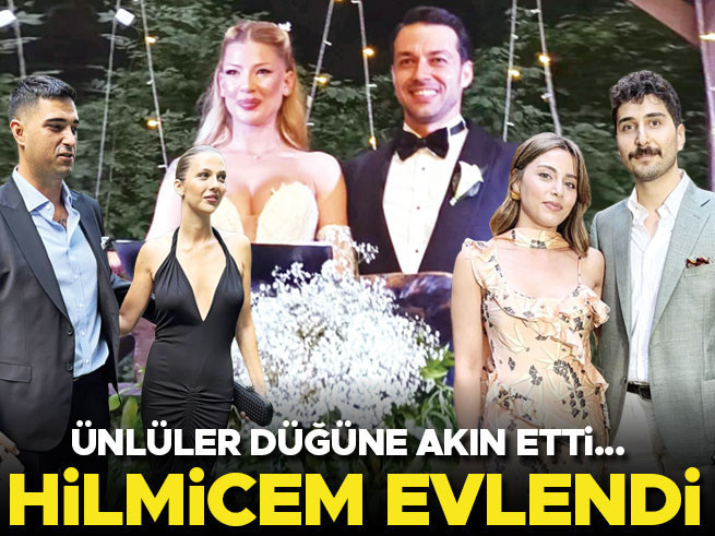 Hilmi Cem İntepe ve Pırıl Atasev Evlendi