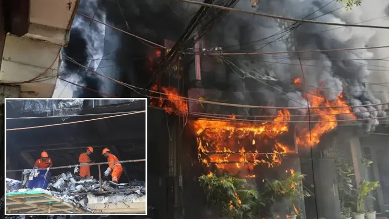 Hindistan'da Otel Yangını: 21 Kişi Hayatını Kaybetti
