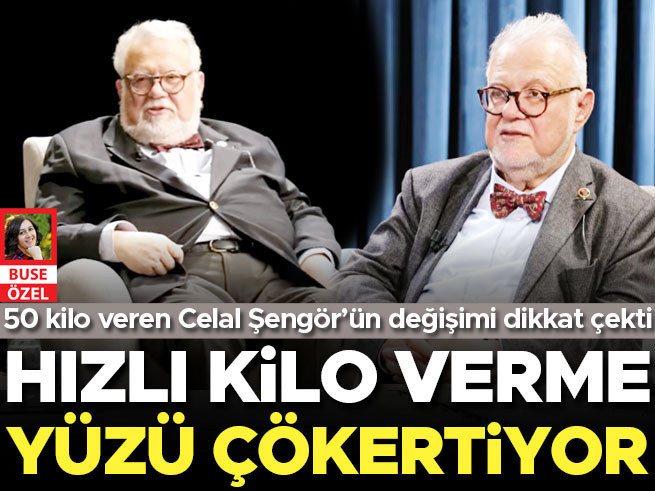 Hızlı kilo verme yüzü çökertiyor: Uzmanlar uyarıyor