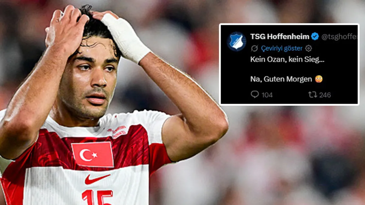Hoffenheim'dan Ozan Kabak Tepkisi: 'O Yoksa