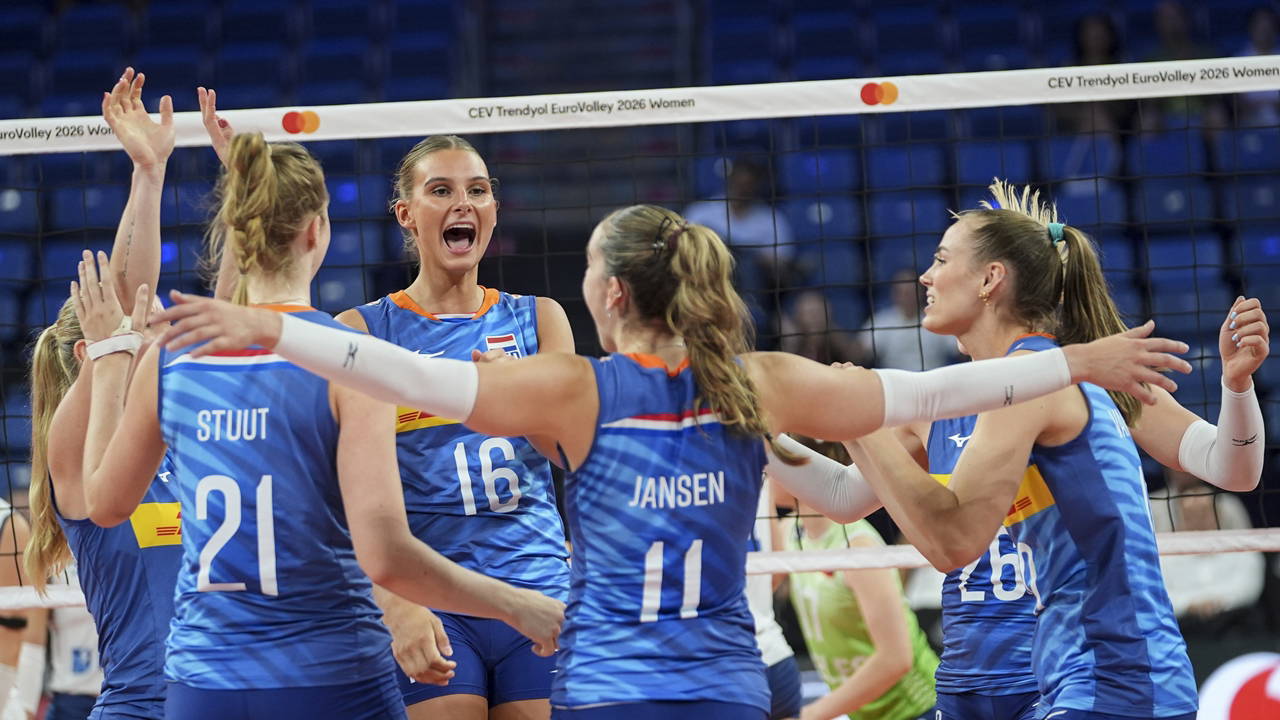 Hollanda, 5 Setlik Dramada Slovenya'yı Devirdi Çeyrek Finalde