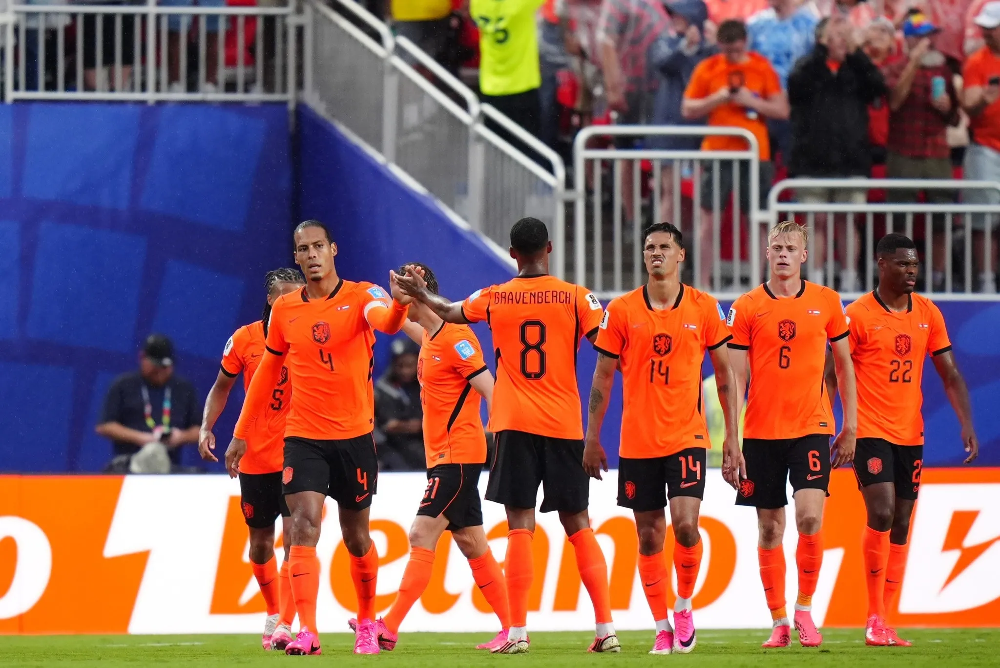 Hollanda Tunus'u 3 Golle Geçti, F Grubu'nu Lider Tamamladı