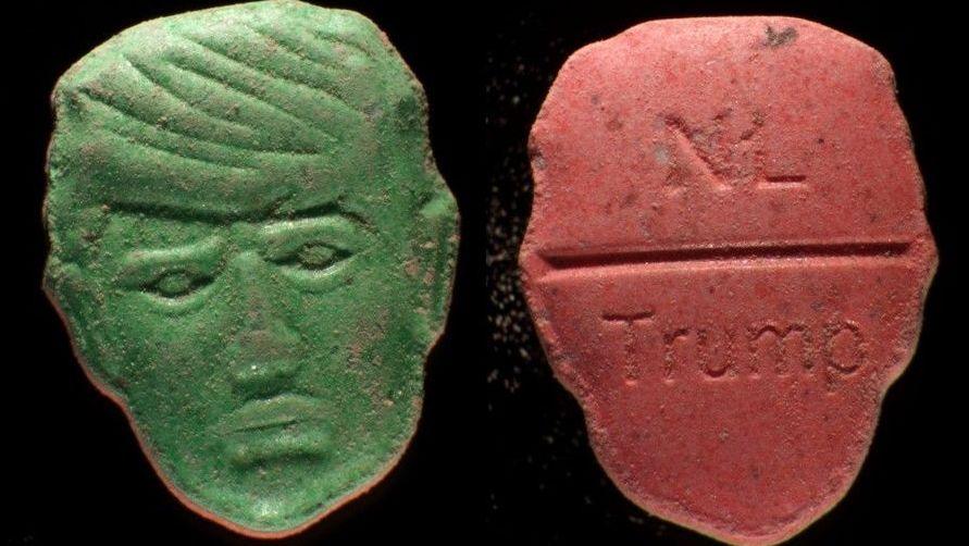 Hollanda'da Trump Yüzlü Ecstasy Hapları: PMMA Alarmı