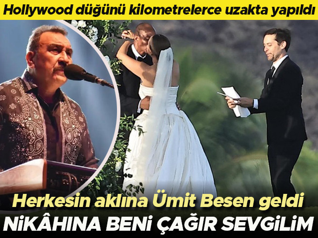 Hollywood Düğününe Ümit Besen Göndermesi: 'Nikâhına Beni Çağır