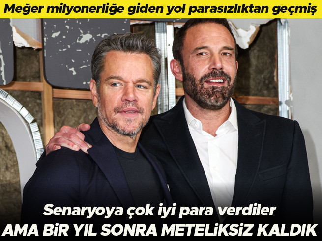 Hollywood'un Zirvesinden Düşüş: Damon ve Affleck'in İflas Hikayesi