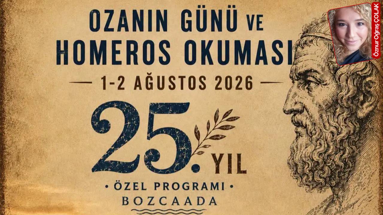 Homeros'un İzinde 25. Ozanın Günü Bozcaada'da