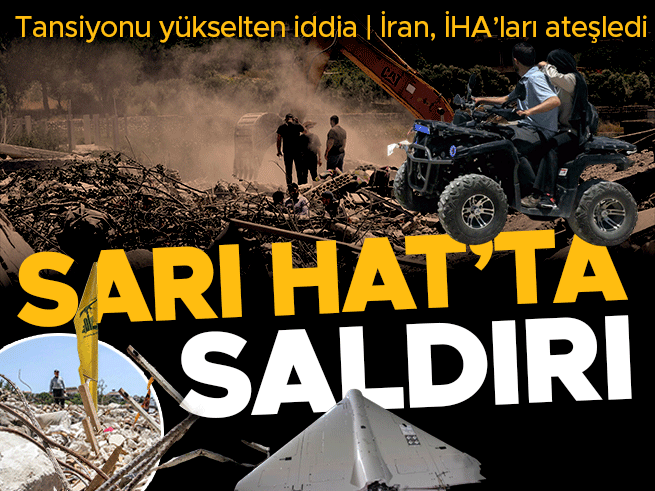 Hürmüz Boğazı'nda İHA saldırıları iddiası! İsrail ordusu 'sarı hat