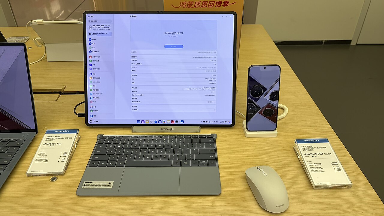Huawei'nin Yeni Katlanabilir MateBook'u ve Watch GT 7 Serisi Tanıtıldı
