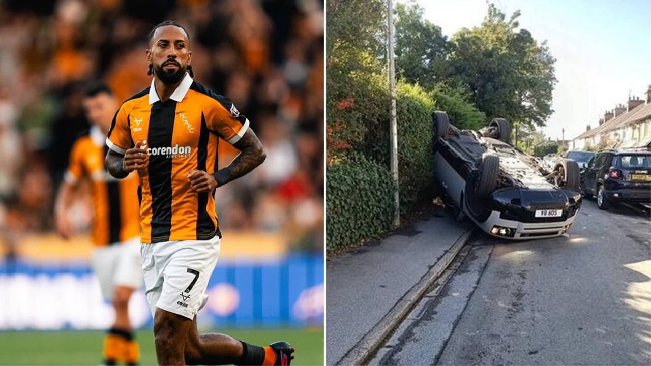 Hull City'den Sorba Thomas Trafik Kazası Geçirdi