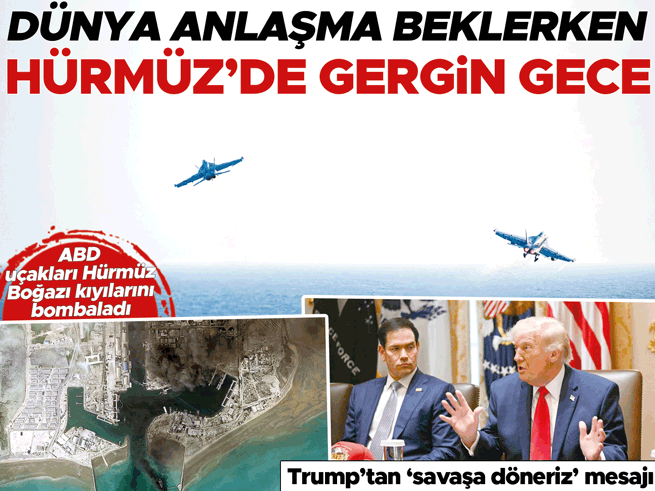 Hürmüz Boğazı'nda ABD-İran gerginliği tırmanıyor