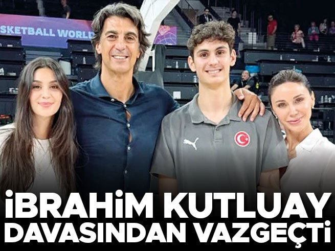 İbrahim Kutluay, oğlu için ödediği yüksek nafaka davasından çekildi