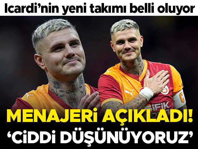 Icardi'nin Yeni Durağı İtalya mı? Menajerinden Açıklama
