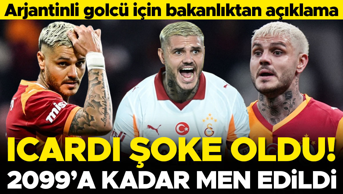 Icardi'ye 2099'a Kadar Men Cezası Şoku
