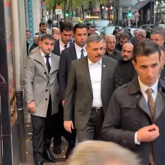 İçişleri Bakanı Brüksel'de Türk toplumuyla buluştu
