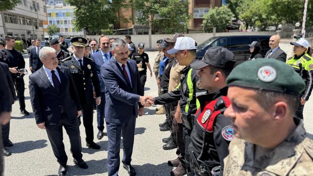 İçişleri Bakanı Çiftçi Konya'da Emniyet ve Jandarma ile Bayramlaştı