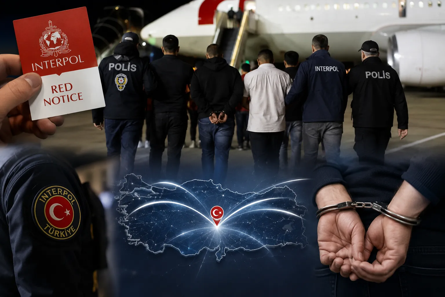 İçişleri Bakanlığı: Kırmızı bülten ve ulusal seviyede aranan 90 suçlu Türkiye'ye getirildi