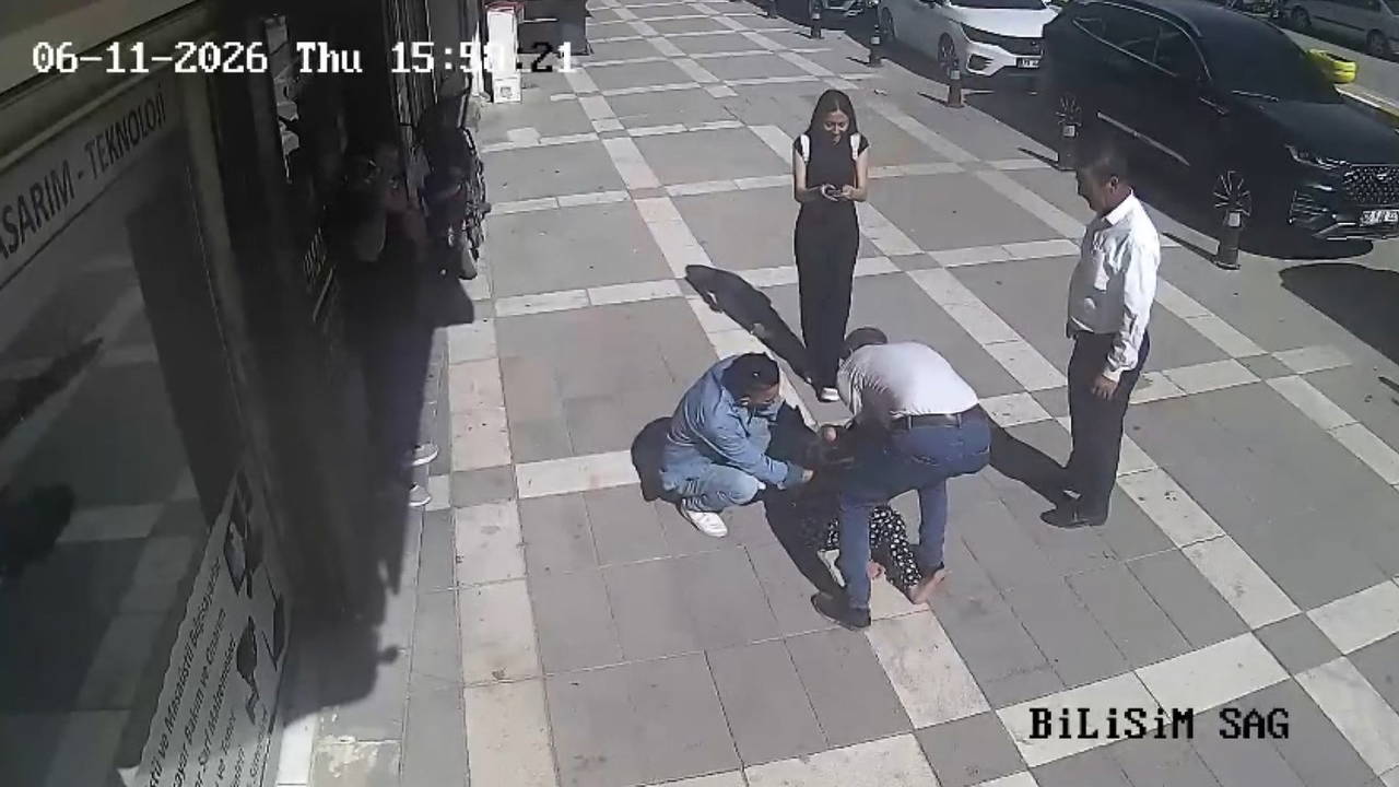 İdil'de 12 yaşındaki kız çocuğu 2'nci kattan düştü: O anlar kamerada