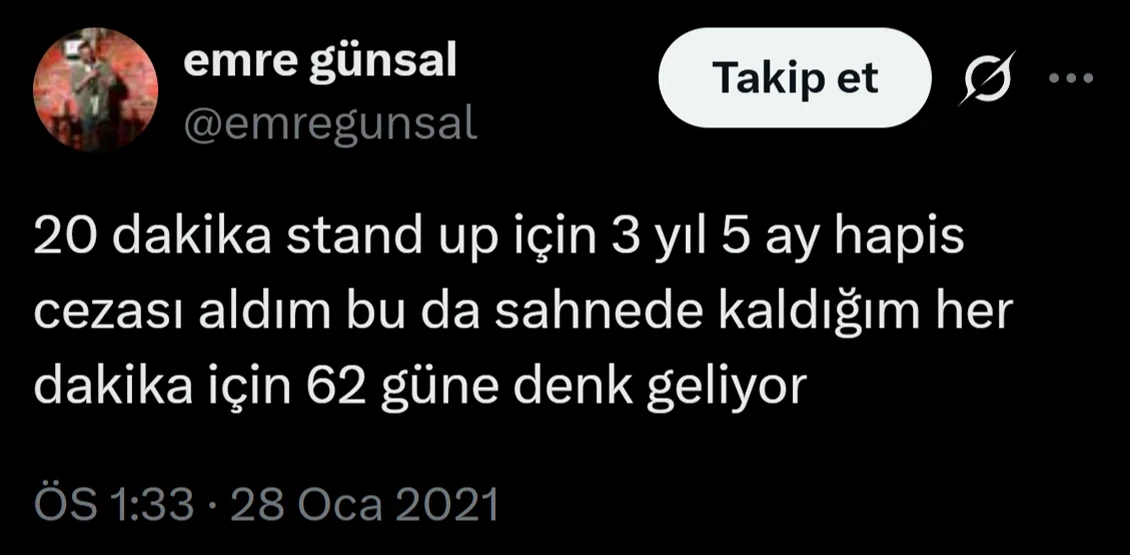 İfade özgürlüğü maskesi: Deniz Göktaş'a destek, Emre Günsal'a çifte standart