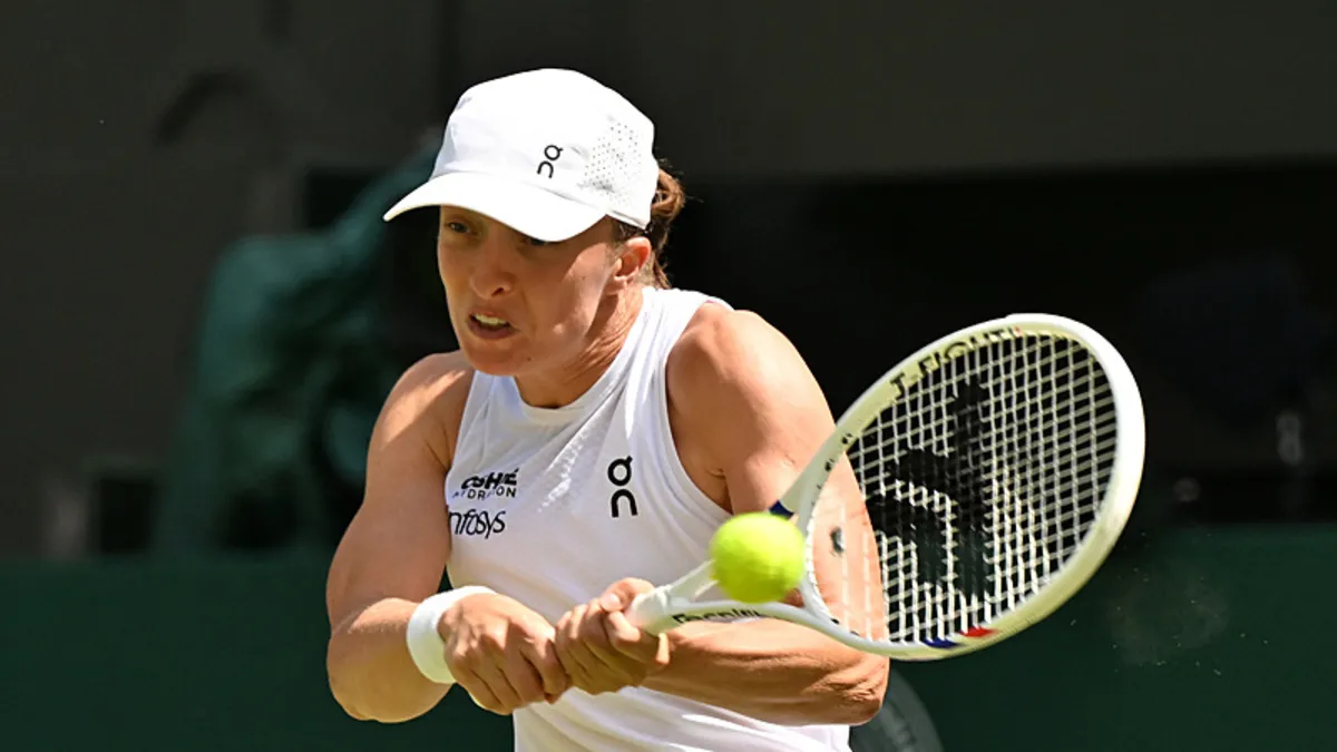 Iga Swiatek Wimbledon'a 3. Turda Veda Etti
