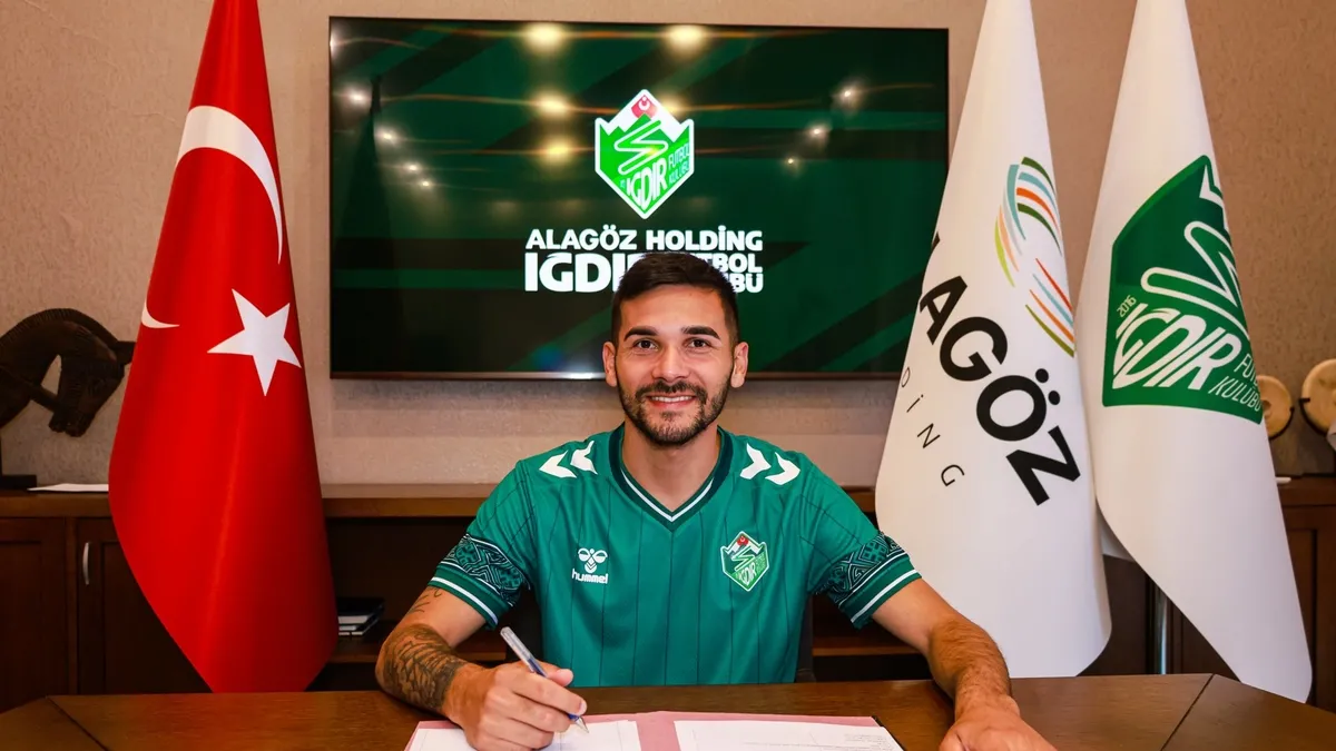 Iğdır FK, Giovanni Crociata transferini resmen açıkladı