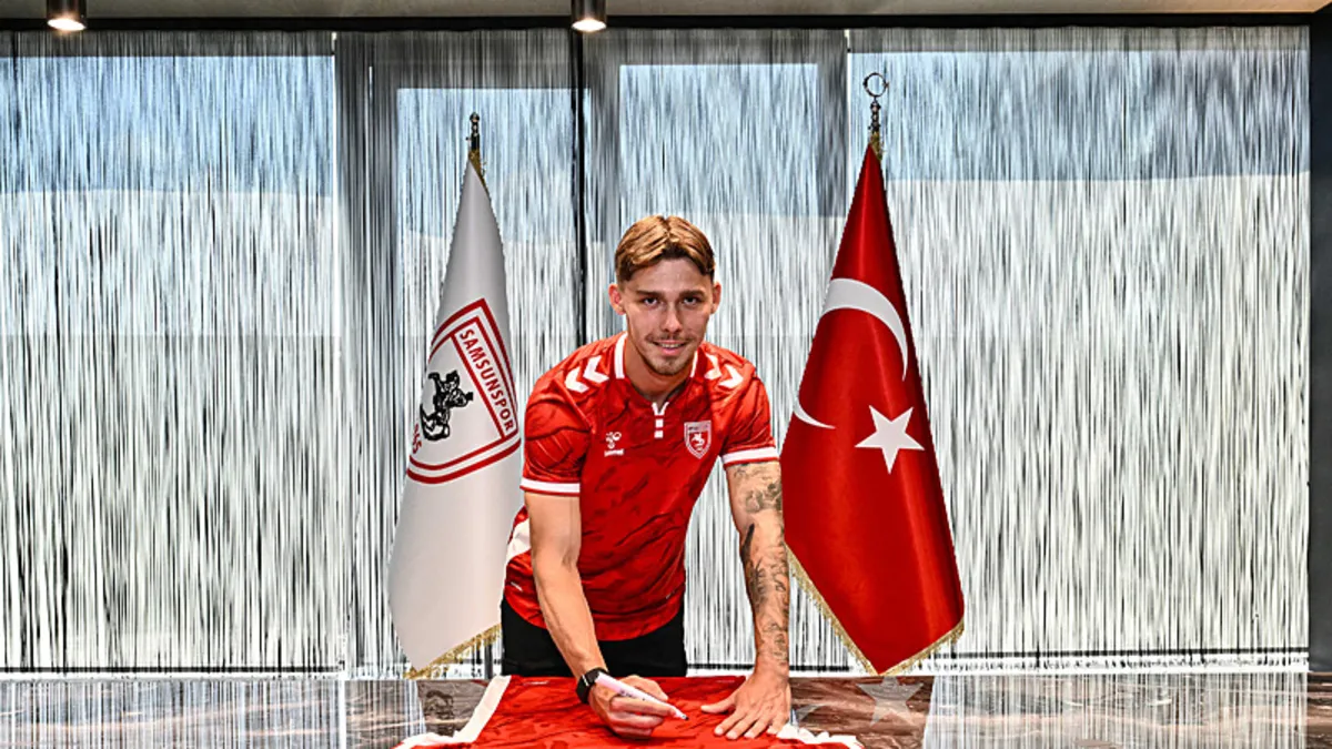 Igor Drapinski Samsunspor'da Forma Giyecek