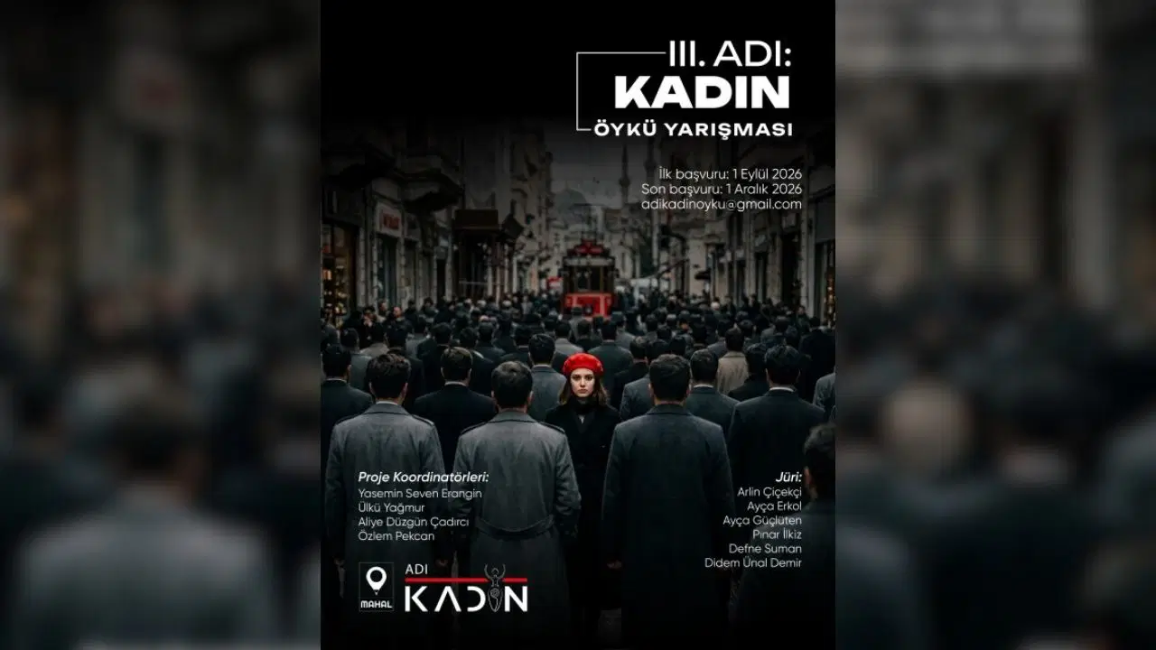 III. Adı: Kadın Öykü Yarışması Başvuruları Başladı