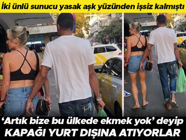 İki ünlü sunucunun kariyerini yasak aşk bitirdi: Yurt dışına kaçıyorlar