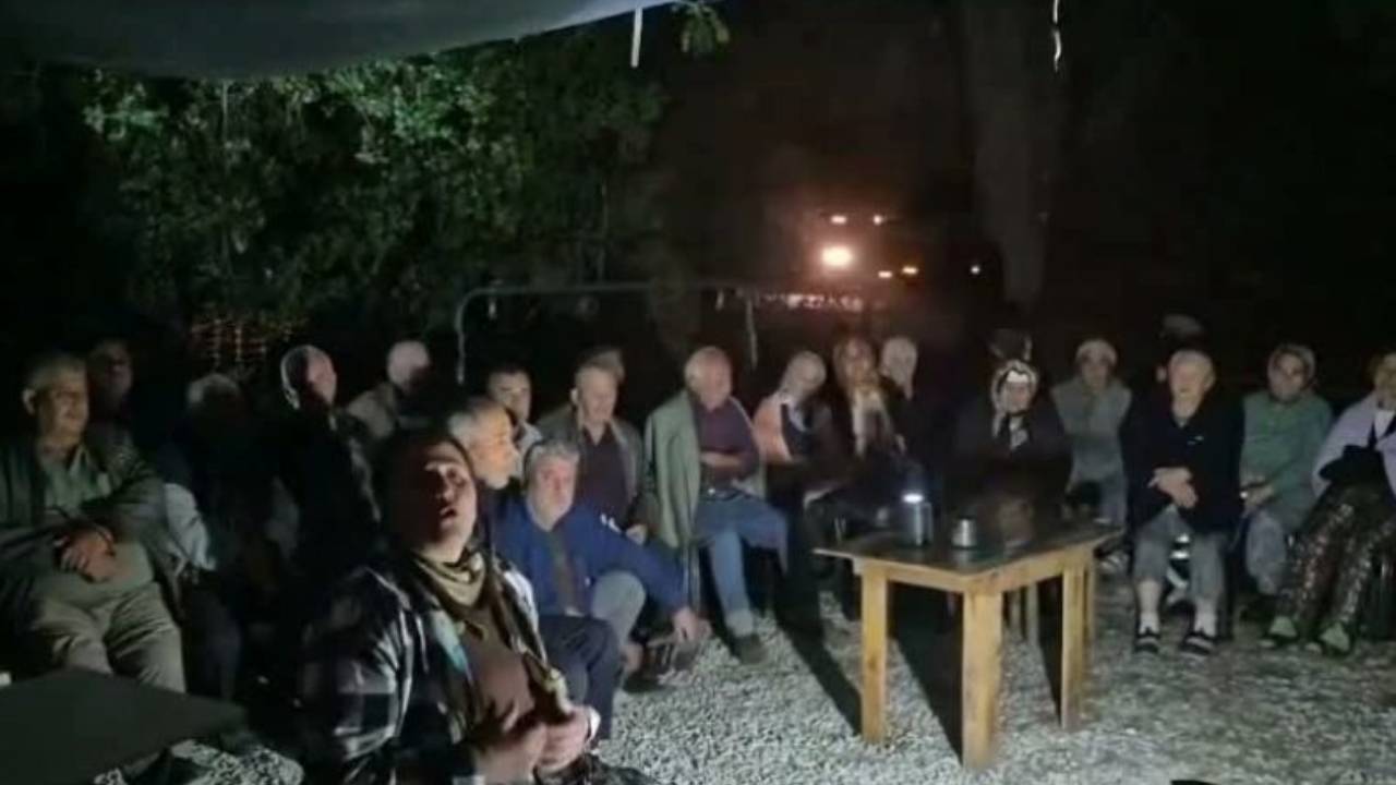 İkizköylüler Akbelen'de nöbete devam ediyor: 'Bu topraklarda doğduk, bu topraklarda öleceğiz