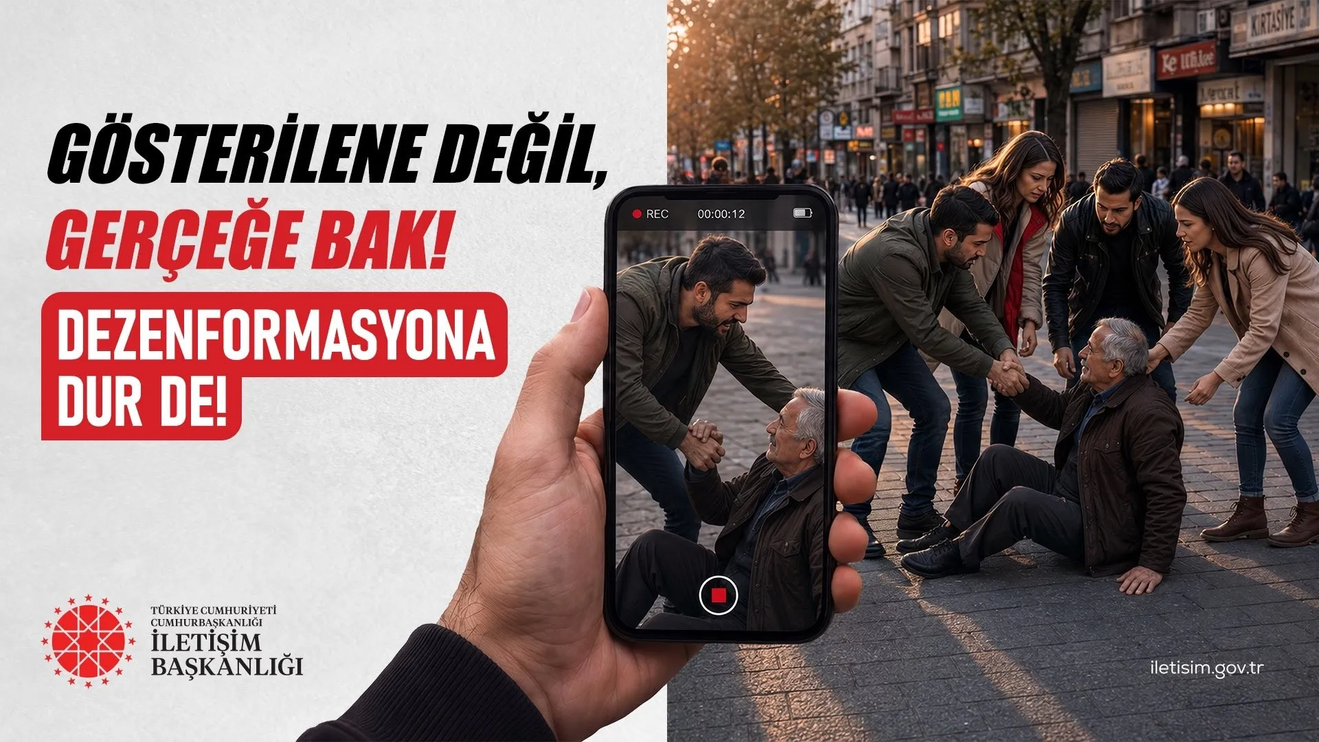 İletişim Başkanlığı'ndan Dezenformasyona Karşı Yeni Adım: 'Paylaşmadan Önce DUR, DÜŞÜN, SORGULA